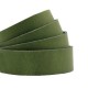 Cuero DQ plano 20mm - Soft guacamole green